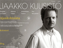 Tablet Screenshot of jaakkokuusisto.fi